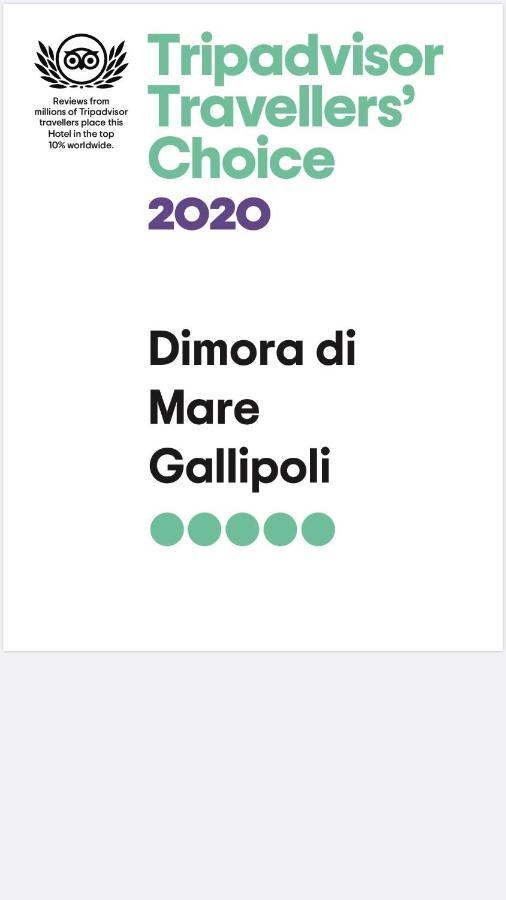 Dimora Di Mare Галиполи Екстериор снимка